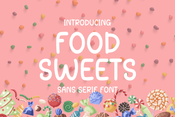 Food Sweets Font - Featured Image