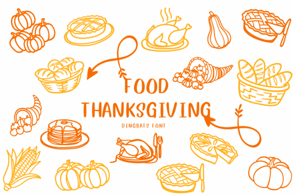 Food Thanksgiving Font - Featured Image