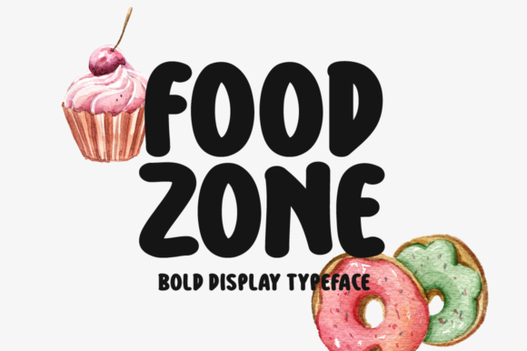 Food Zone Font - Featured Image
