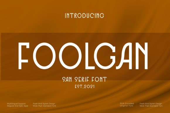 Foolgan Font - Featured Image