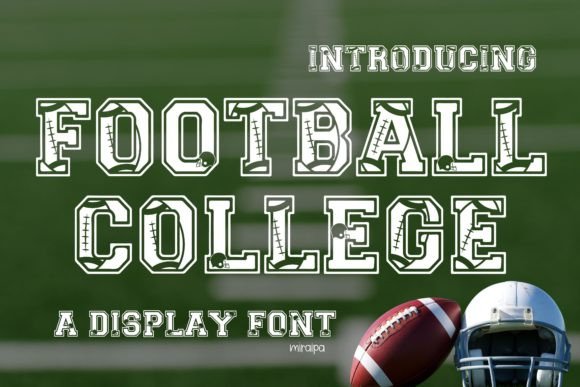 Football College Font - Featured Image