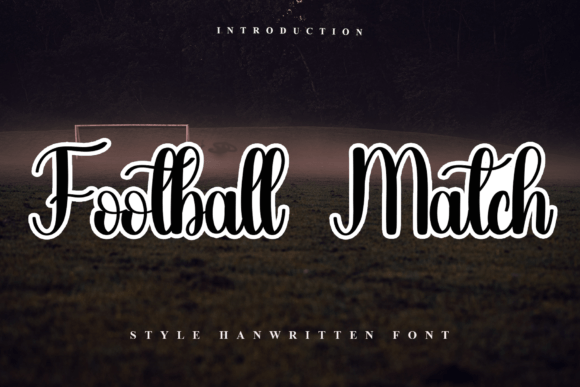 Football Match Font - Featured Image