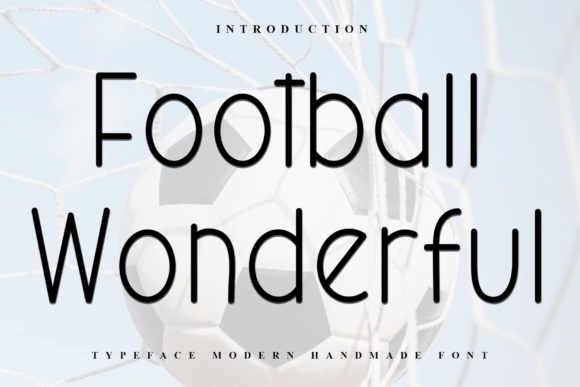 Football Wonderful Font - Featured Image