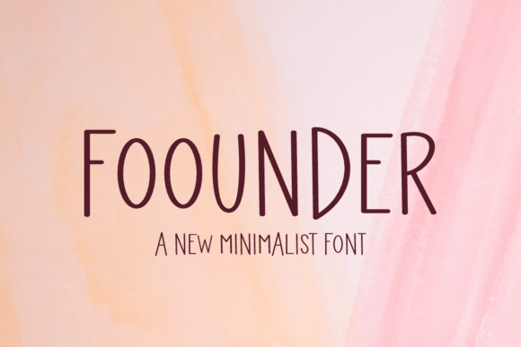 Foounder Font - Featured Image