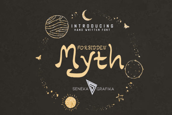Forbidden Myth Font - Featured Image