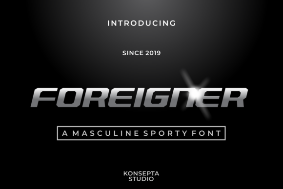 Foreigner Font - Featured Image