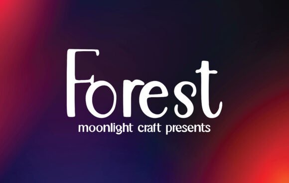 Forest Font - Featured Image