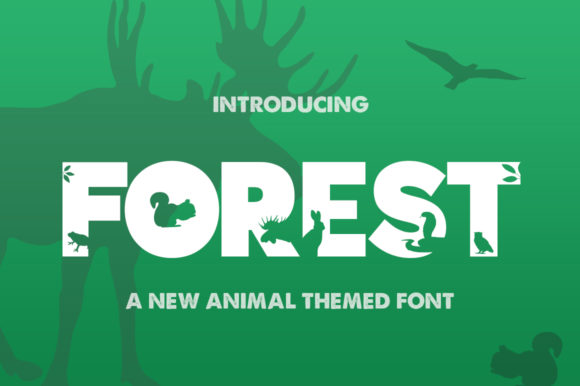 Forest Font - Featured Image