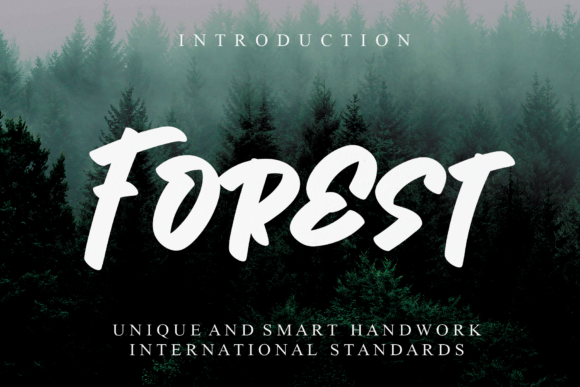 Forest Font - Featured Image