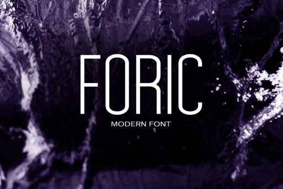 Foric Font - Featured Image