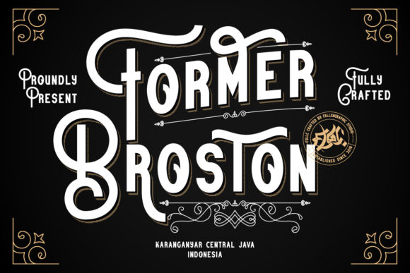 Former Broston Font - Featured Image