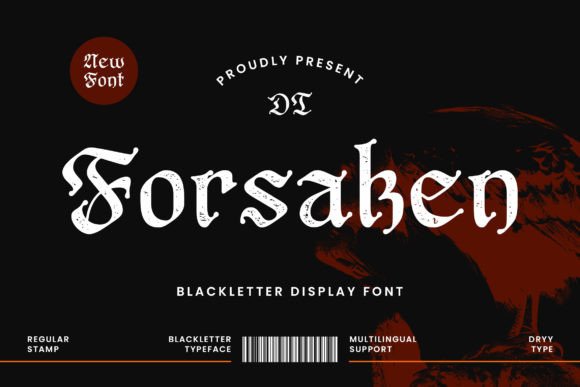 Forsaken Font - Featured Image