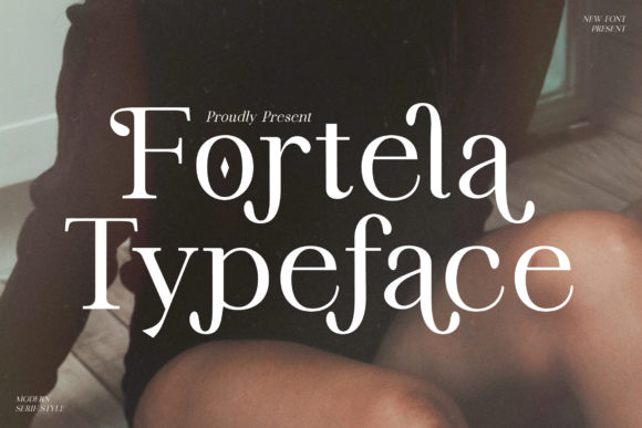 Fortela Typeface Font - Featured Image