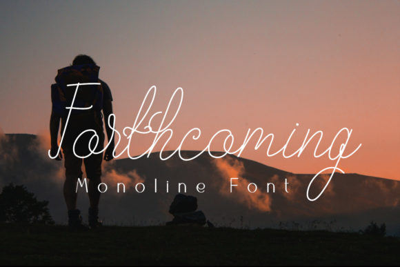 Forthcoming Font - Featured Image
