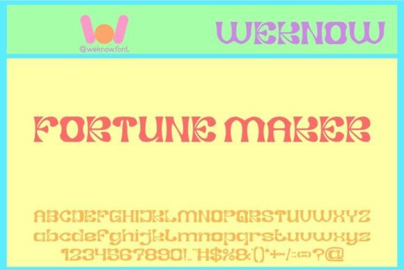 Fortune Maker Font - Featured Image