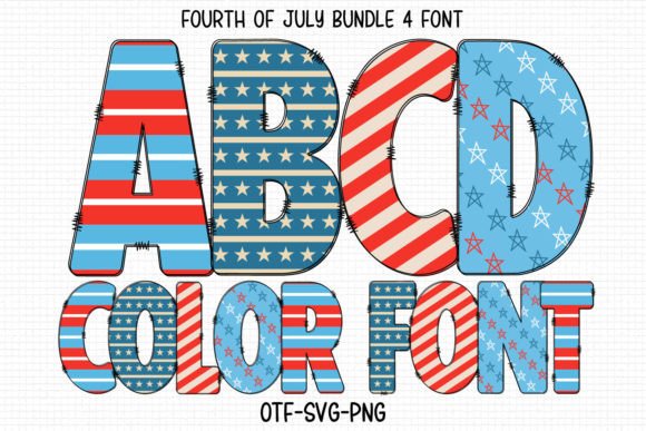 Fourth of July Font - Featured Image