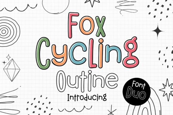 Fox Cycling Font - Featured Image