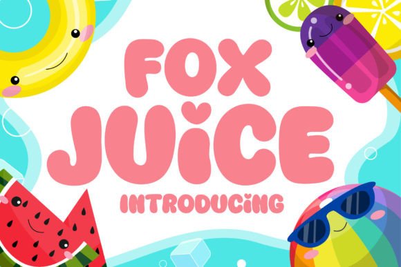 Fox Juice Font - Featured Image
