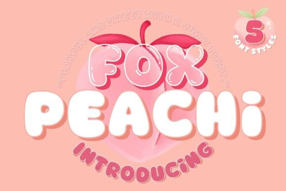 Fox Peachi Font - Featured Image