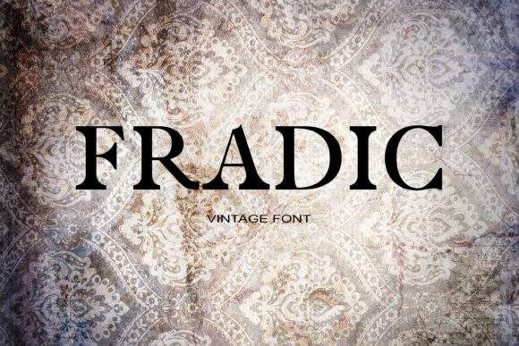 Fradic Font - Featured Image