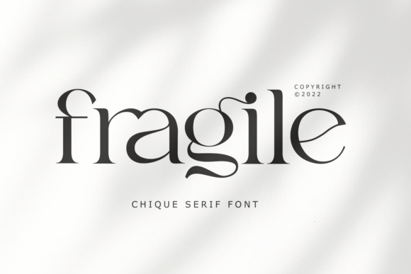 Fragile Font - Featured Image