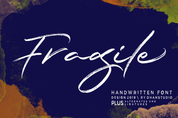 Fragile Script Font - Featured Image