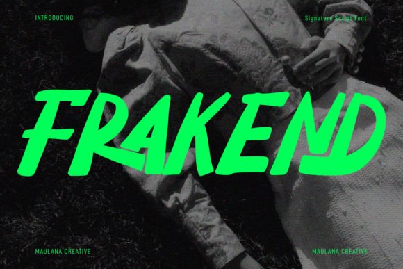 Frakend Font - Featured Image