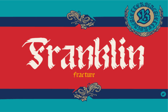 Franklin Fracture Font - Featured Image