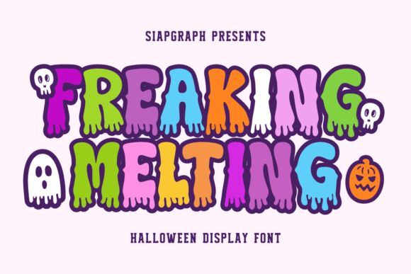 Freakingmelting Regular Font - Featured Image