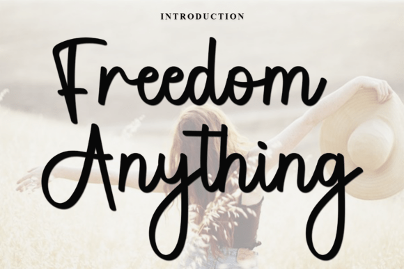 Freedom Anything Font - Featured Image
