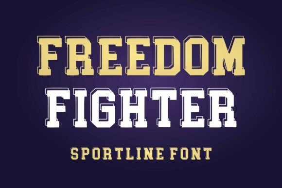 Freedom Fighter Font - Featured Image