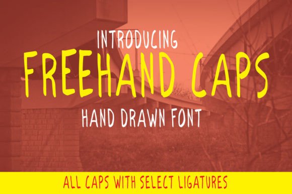 Freehand Caps Font - Featured Image