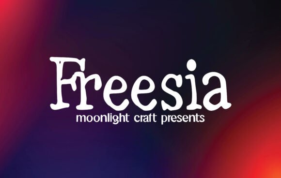 Freesia Font - Featured Image