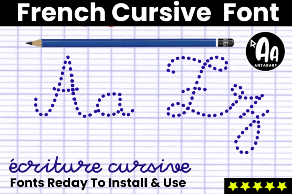 French Cursive Font - Featured Image