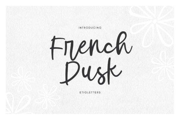 French Dusk Font - Featured Image