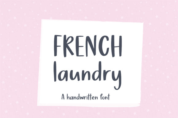French Laundry Font - Featured Image