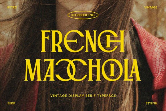 French Macchiola Font - Featured Image