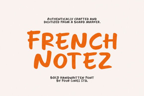 French Notez Font - Featured Image