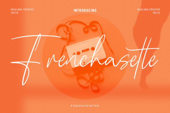 Frenchasette Font - Featured Image