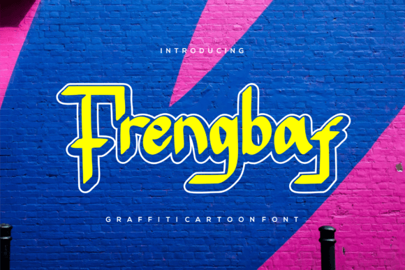 Frengbaf Font - Featured Image