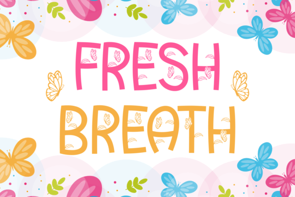Fresh Breath Font - Featured Image