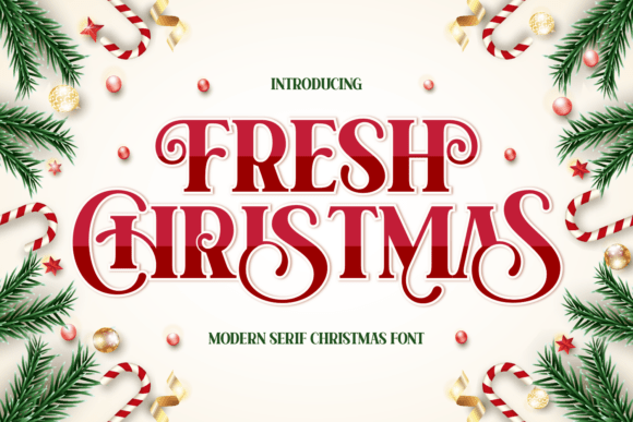 Fresh Christmas Font - Featured Image