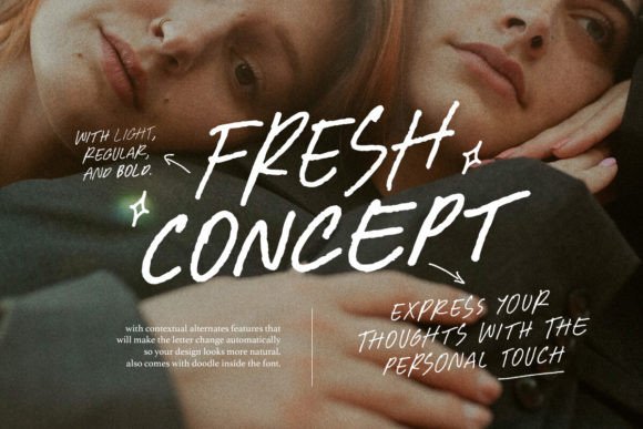 Fresh Concept Font - Featured Image