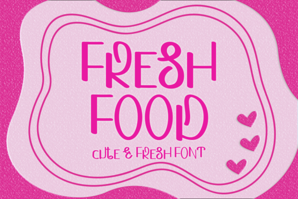 Fresh Food Font - Featured Image