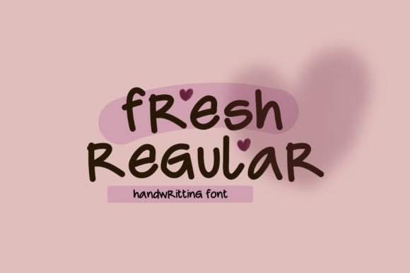 Fresh Regular Font - Featured Image