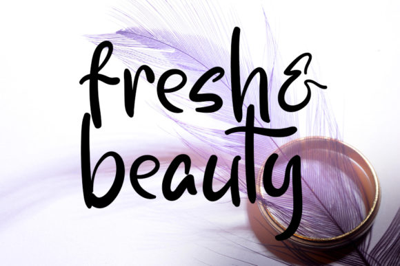 Fresh & Beauty Font - Featured Image