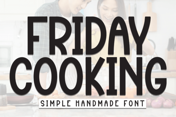 Friday Cooking Font - Featured Image
