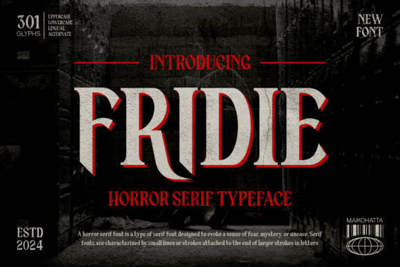 Fridie Font - Featured Image