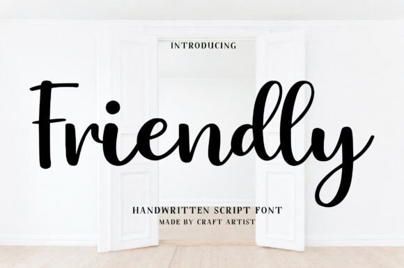 Friendly Font - Featured Image