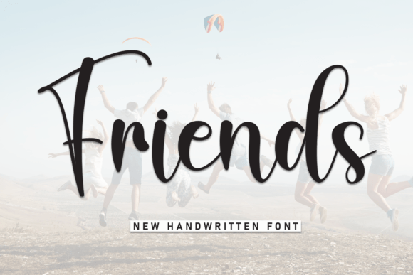 Friends Font - Featured Image